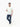 Men's White Green Printed Tee - FMTPT23-002