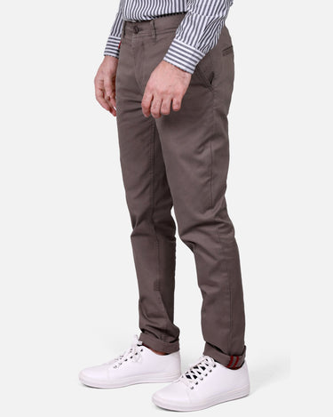 Men's Grey Chino Pant - FMBCP17-010