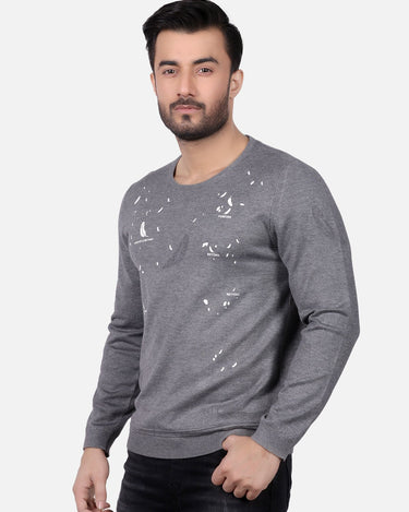 Men's Grey Sweatshirt - FMTSS18-17223