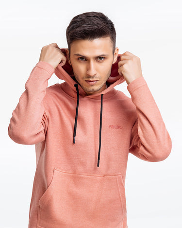 Fleece Hoodie Pink Hoodies For Men Buy FUROR Fleece Hoodie