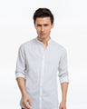 Printed Mao Collar Shirt - FMTS23-32014