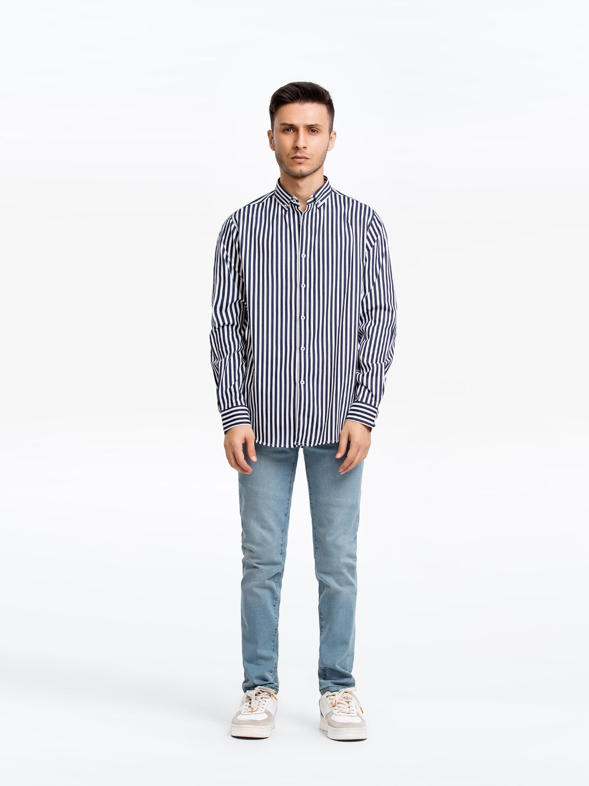 Bengal Striped Stretch Shirt - FMTS23-32019