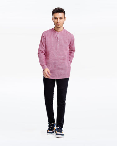 Striped Kurti Shirt - FMTS23-32034