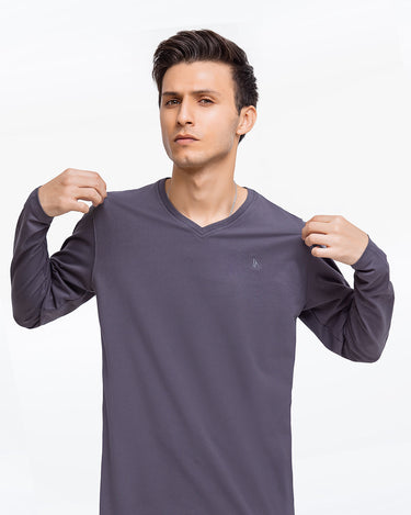 V-Neck Basic Tee - FMTBF23-017