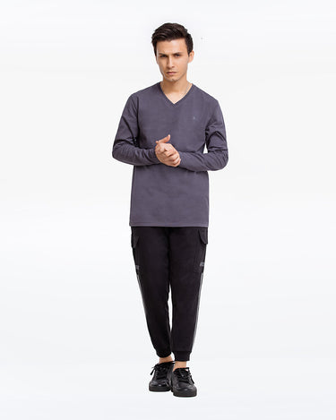 V-Neck Basic Tee - FMTBF23-017