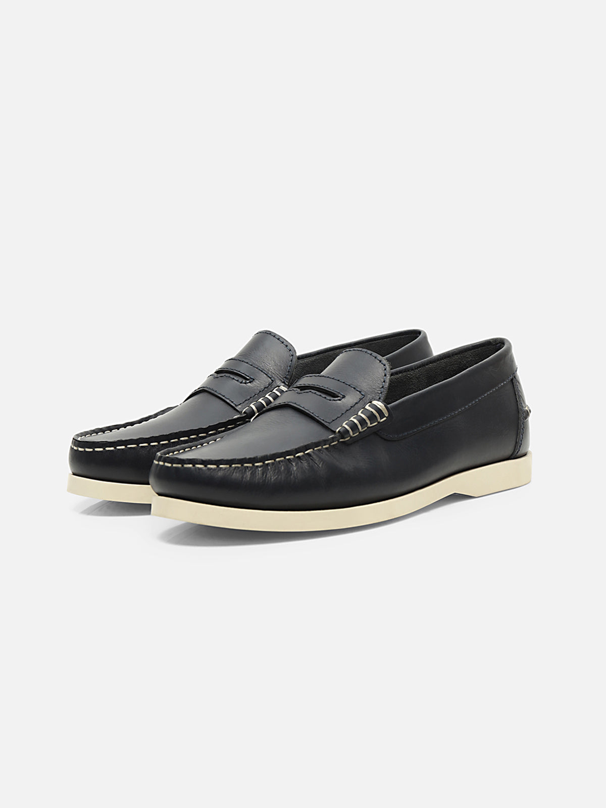 Leather Penny Loafer Shoe - FAMS24-039