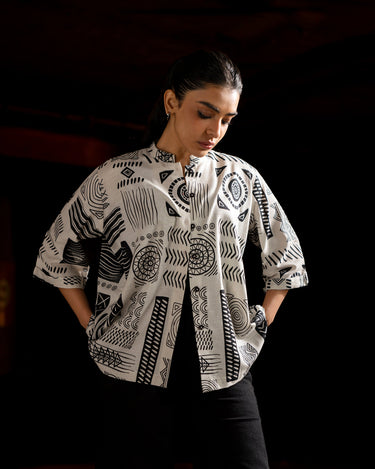 Regular Fit Button Up Shirt - FWTS24-020