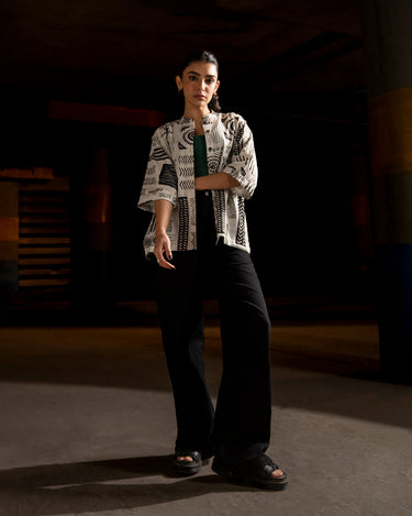 Regular Fit Button Up Shirt - FWTS24-020