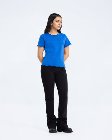 Boxy Fit Basic Tee - FWTBT23-043