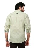 Men's Light Green Casual Shirt - FMTS19-31345