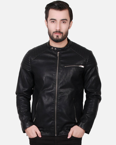 Men's Black Jacket - FMTJ17-39028