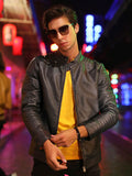 Men's Black Jacket - FMTJ18-39048