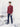 Men's Red Casual Shirt - FMTS20-31407