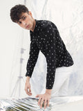 Men's Black Casual Shirt - FMTS20-31414