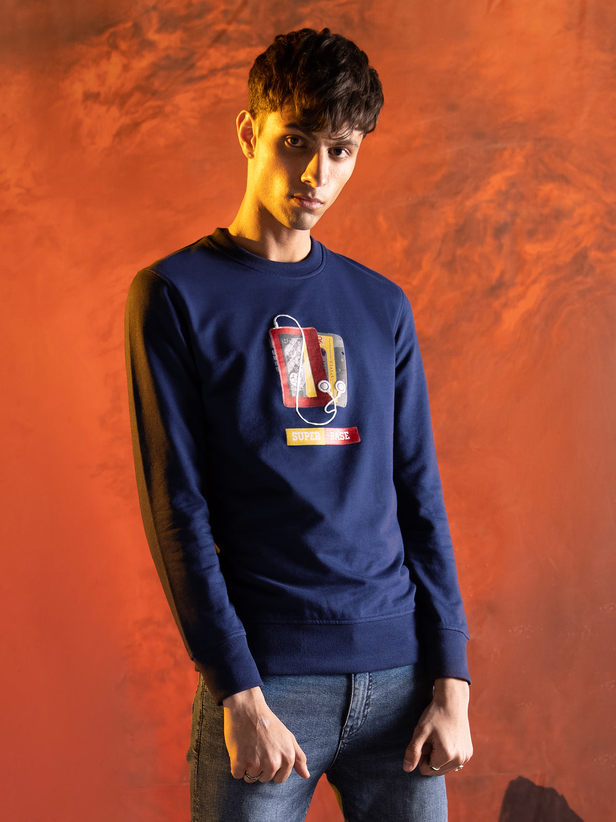 Men's Blue Sweatshirt - FMTSS20-001