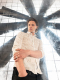 Men's Off White Casual Shirt - FMTS21-31453