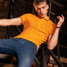Men's Orange Polo Shirt - FMTCP21-035