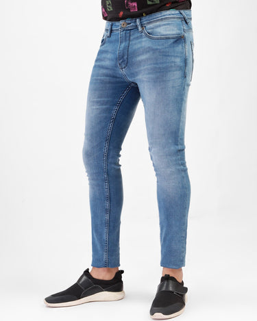 Men's Blue Denim Jeans - FMBP21-002