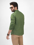Men's Green Casual Shirt - FMTS21-31438