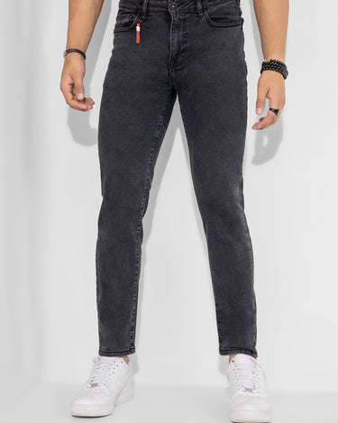 Men's Charcoal Denim Jeans - FMBP20-032