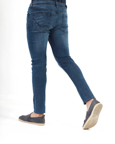 Men's Blue Denim Jeans - FMBP21-012