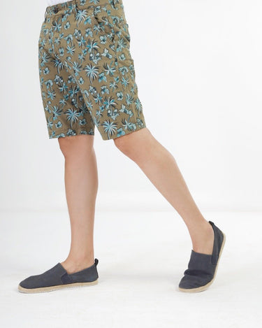 Men's Olive Shorts - FMBSW21-023