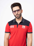 Men's Red Polo Shirt - FMTCP21-005
