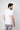 Men's White Crew Neck Graphic Tee - FMTGT21-024