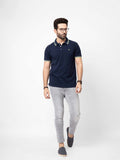 Men's Blue Polo Shirt - FMTCP21-003