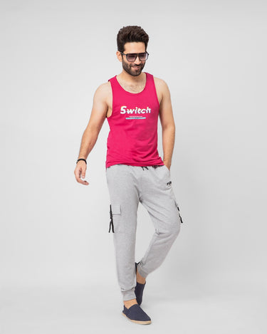 Men's Pink Tank Top - FMTTR21-013