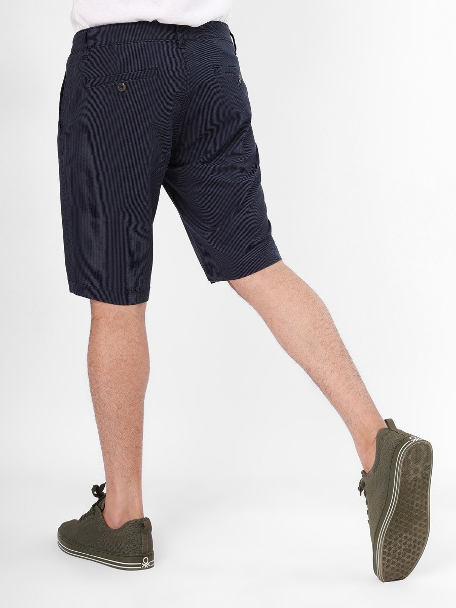Men's Navy Blue Shorts - FMBSW21-034