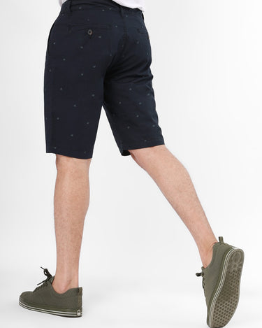 Men's Navy Blue Shorts - FMBSW21-035