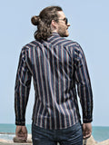 Men's Navy Casual Shirt - FMTS20-31352