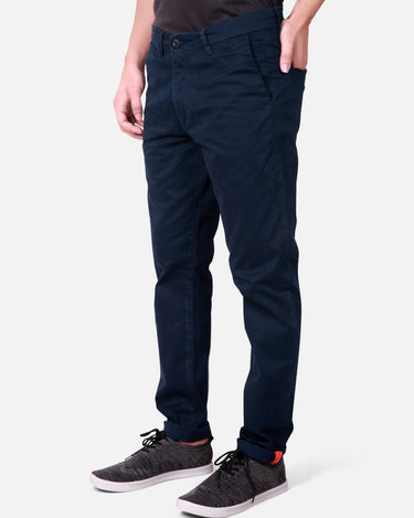 Men's Navy Blue Chino Pant - FMBCP17-004