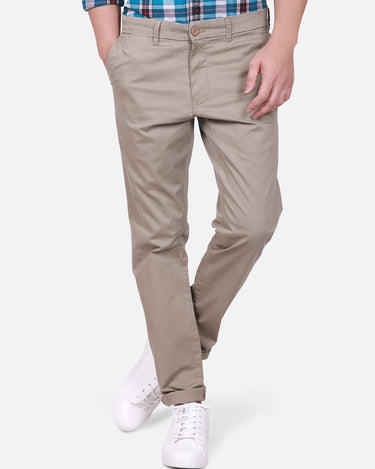 Men's Khaki Chino Pant - FMBCP17-005