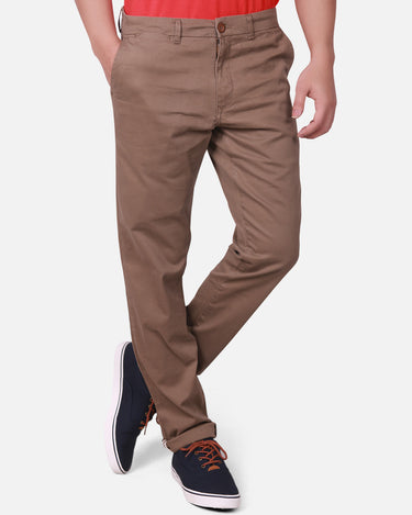 Men's Brown Chino Pant - FMBCP17-006