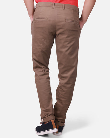 Men's Brown Chino Pant - FMBCP17-006