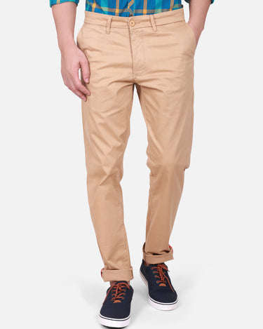 Men's Camel Chino Pant - FMBCP17-007