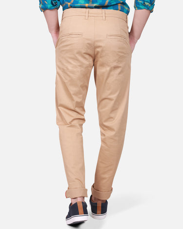 Men's Camel Chino Pant - FMBCP17-007