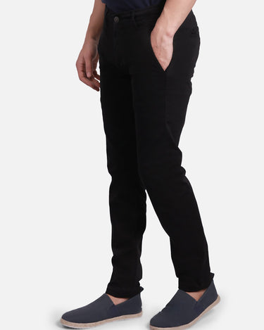 Men's Black Chino Pant - FMBCP19-001