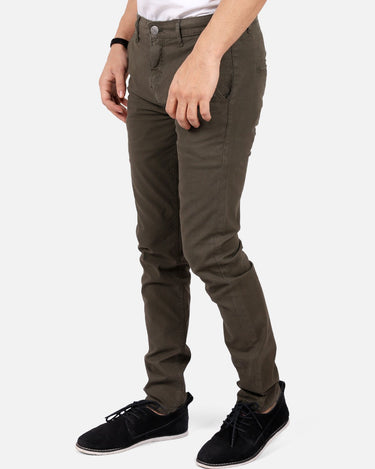 Men's Green Chino Pant - FMBCP19-023