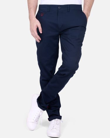 Men's Navy Blue Chino Pant - FMBCP17-013