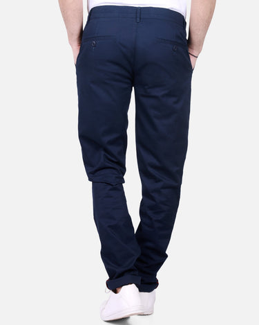 Men's Navy Blue Chino Pant - FMBCP17-013