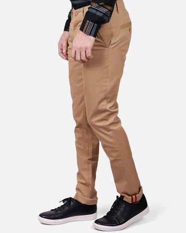 Men's Khaki Chino Pant - FMBCP17-017