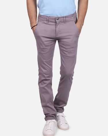 Men's Grey Chino Pant - FMBCP18-008