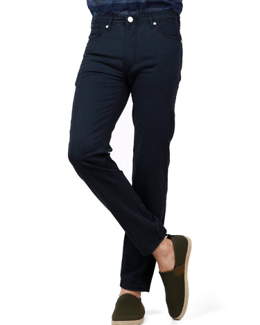 Men's Navy Blue Chino Pant - FMBCP19-045