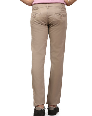 Men's Beige Chino Pant - FMBCP19-056