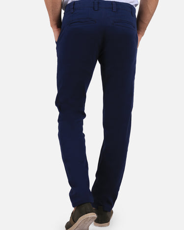 Men's Mist Blue Chino Pant - FMBCPL19-015