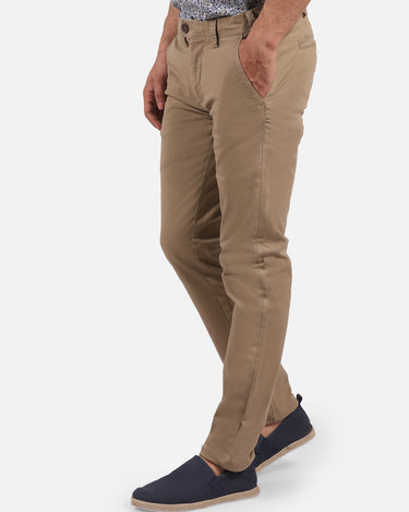 Men's Khaki Chino Pant - FMBCPL19-017