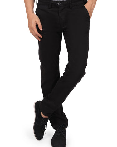 Men's Black Chino Pant - FMBCPL19-018